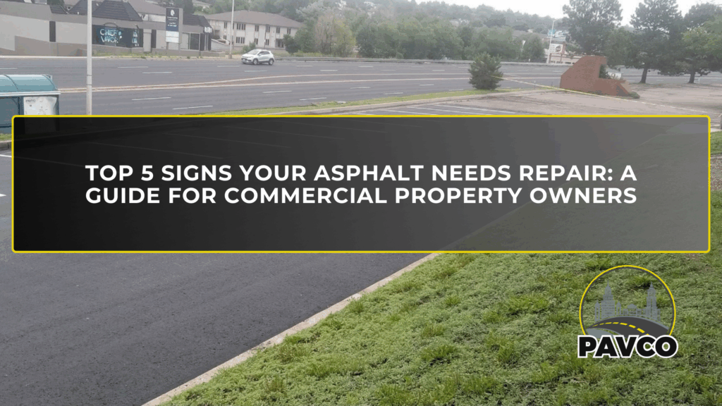 Asphalt Signs Rvt Top 5 Signs Your Asphalt Needs Repair: A Guide for Commercial Property ...