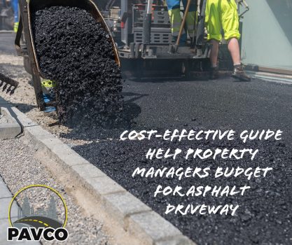 Cost-Effective Guide Help Property Managers Budget for Asphalt Driveway